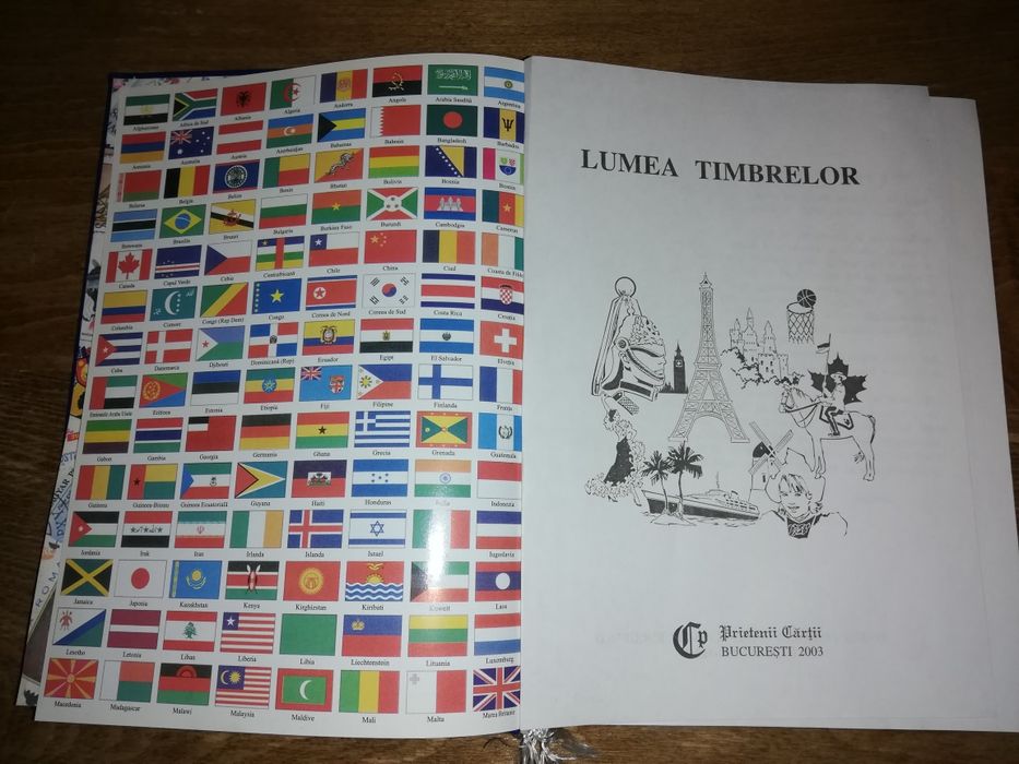 Album/clasor Lumea timbrelor