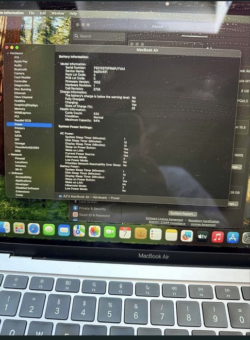 MacBook  Air M1, 512 gb, IMPECABIL