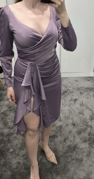 Rochie lila elegantă