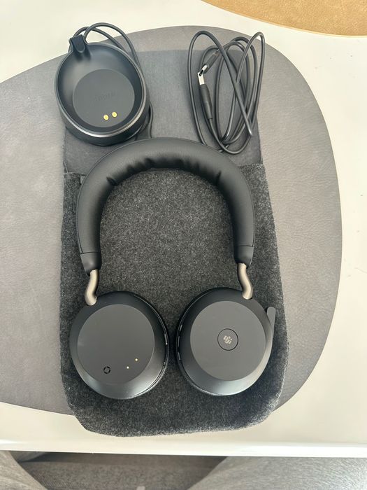 Слушалки jabra evolve2 75 с докинг станция