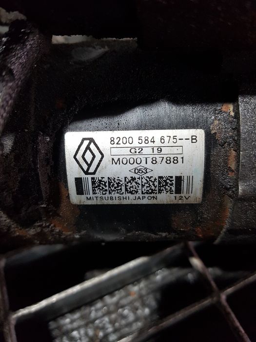 Electromotor Dacia Duster 1.5 Dci 2010 - 2013 81kW 110CP 1461CC Manuala K9K (781) Diesel 4x2 8200584675B Garantie