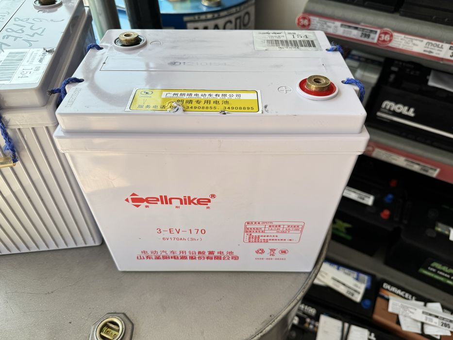 Тягов акумулатор Cellnike 12V 170Ah кемпери, каравани, солари