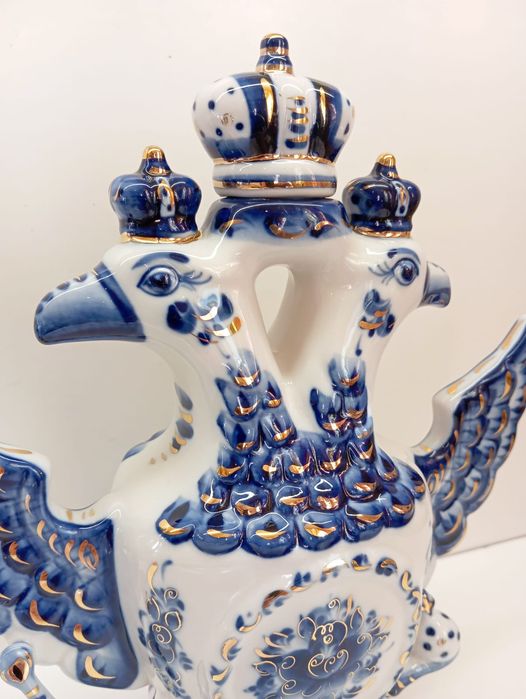 Ручки порцелан. Гжел.