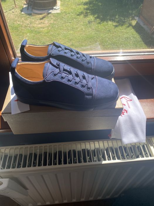 Louboutin albastru 42,43 Full box