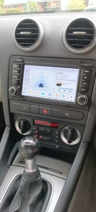 Navigatie Android Audi A3 4GB RAM - Carplay/ Android Auto, QLED, DSP