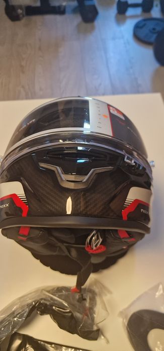 Casca Nexx X.R3R Carbon White Red