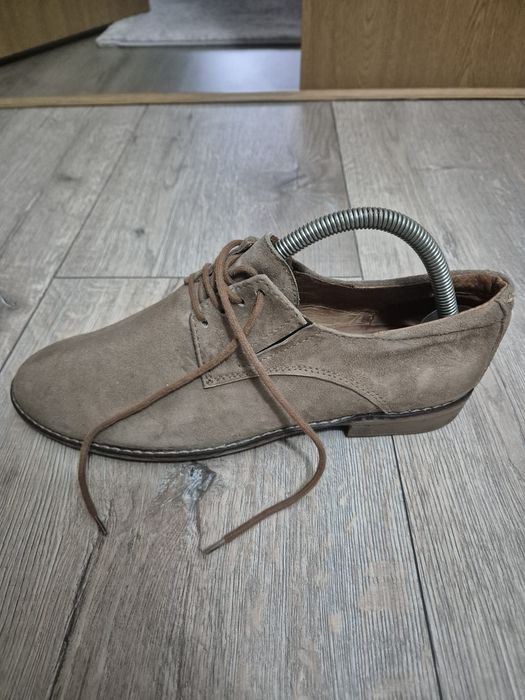 pantofi piele intoarsa (marimea 37)