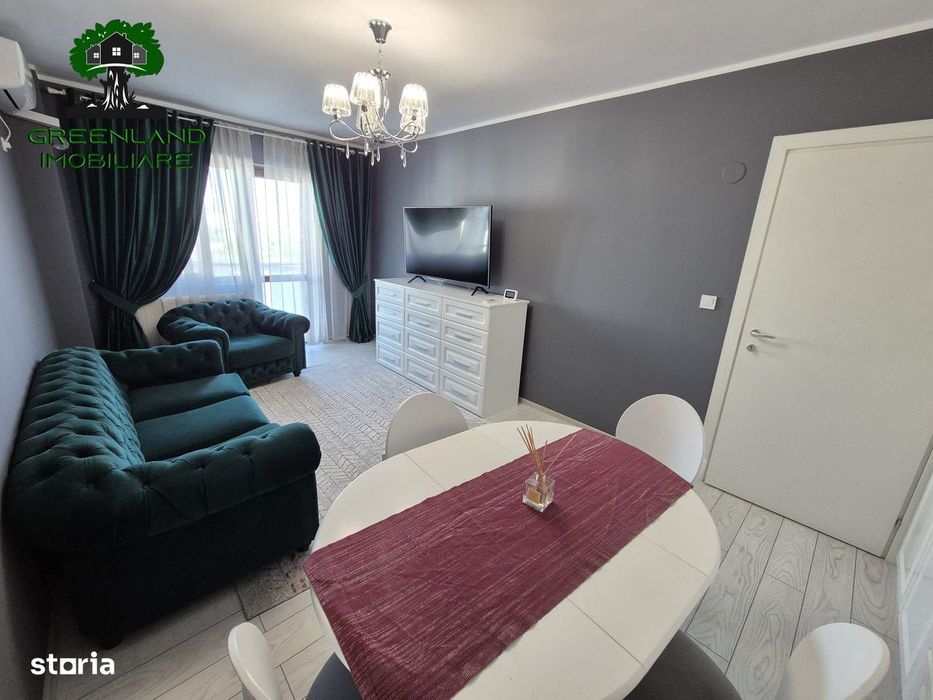 Apartament 2 camere, DECOMANDAT, 57 mp, mobilat modern, Bucium Confort — fotografia 3