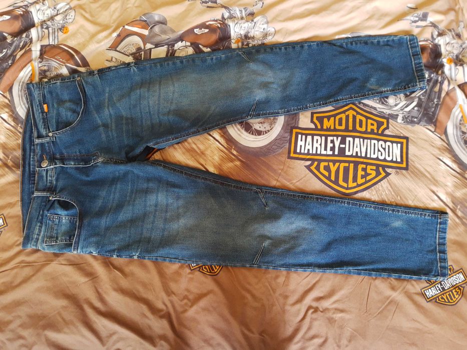 Мото дънки Seca delta slim fit blue