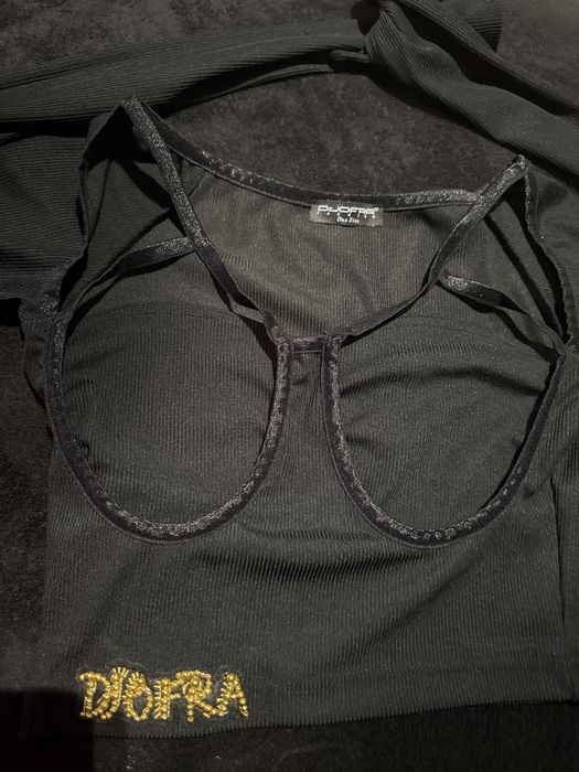 Къса Блуза с дълъг ръкав- Djofra