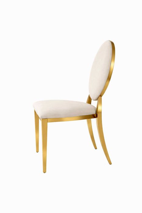 Scaun Washington Luxury / Auriu + Catifea - Stivuibil