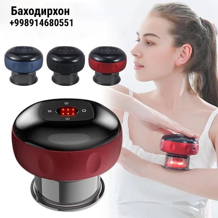 Электрический вакуумный массажёр (хиджама банка)