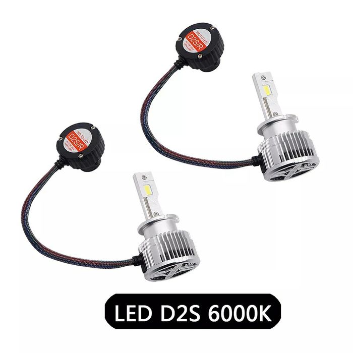KIT Becuri Led D1S,D2S,D3S,D4S/36000LM/380W//6000K+GARANȚIE 12 Luni