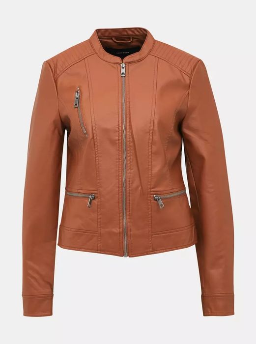 Geaca Jacheta imitatie piele noua, cu eticheta