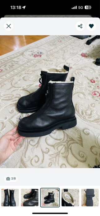 Продам кожанные сопоги Arket заказывала с Европы за 150тыс