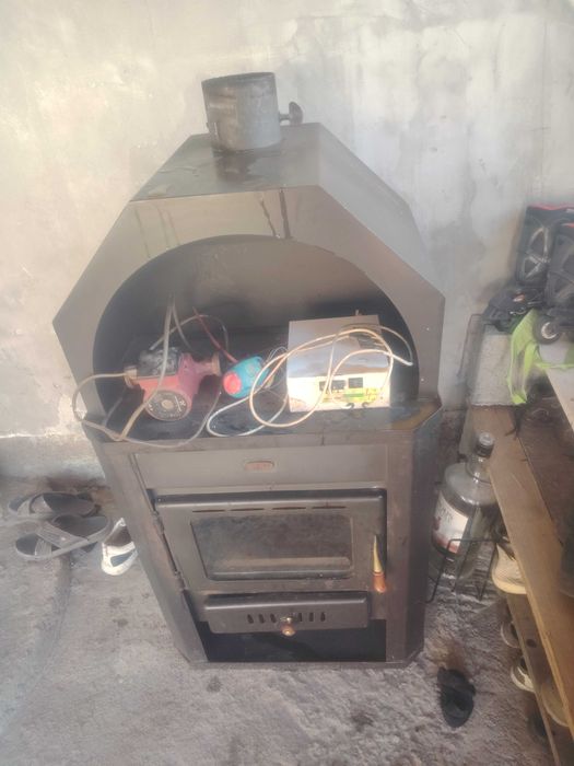 Камина с водна риза