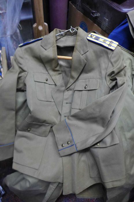 UNIFORMA Veston General Armata/ Colonel SECURITATE Epoleti Semne Arma