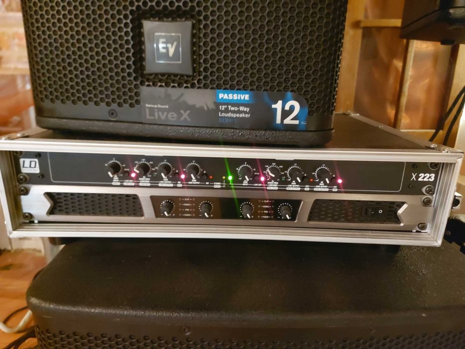 Sistem PA integral, ELECTROVOICE 4x1000w