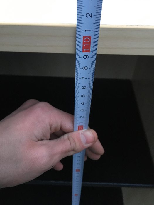 Dulap cu 2 polite, usa culisanta cu cheie- birou