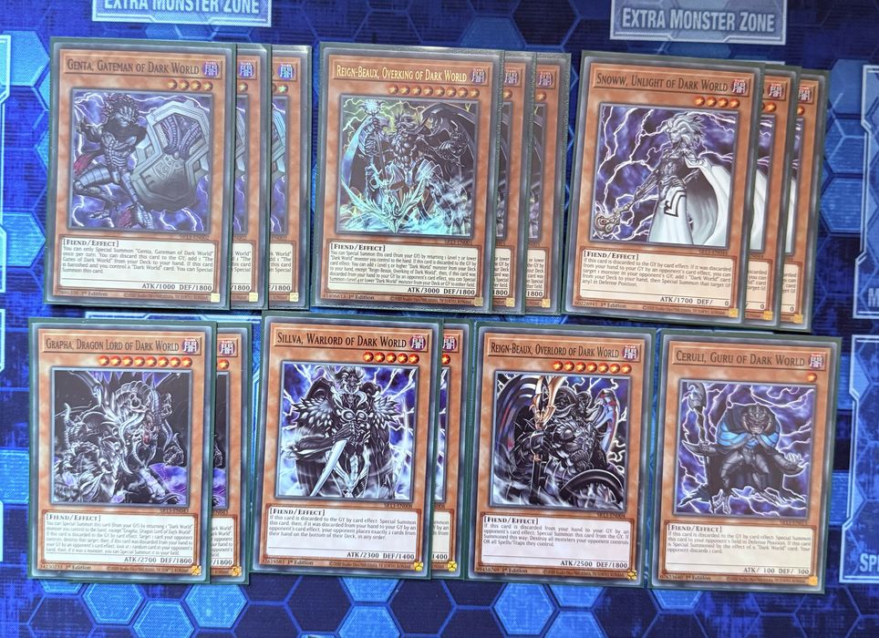 Yu-Gi-Oh Dark World Danger тесте