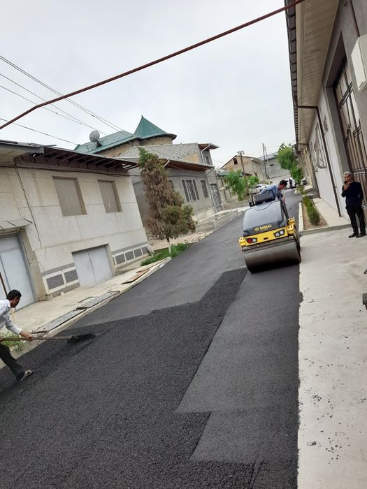 Асфальт Асфальтирование дорог арзон ва сифатли Asfalt xizmati