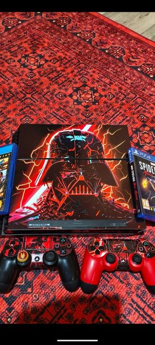 Ps4 fat 500gb 2игры мортал и спайдер