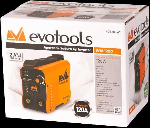 Aparat de Sudura Tip Invertor Evotools WMI 200.