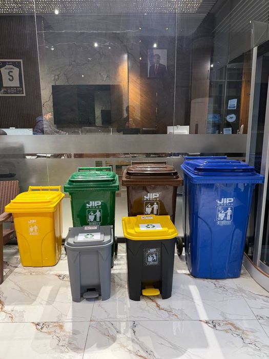 Plastik axlat chelak/Мусорное ведро