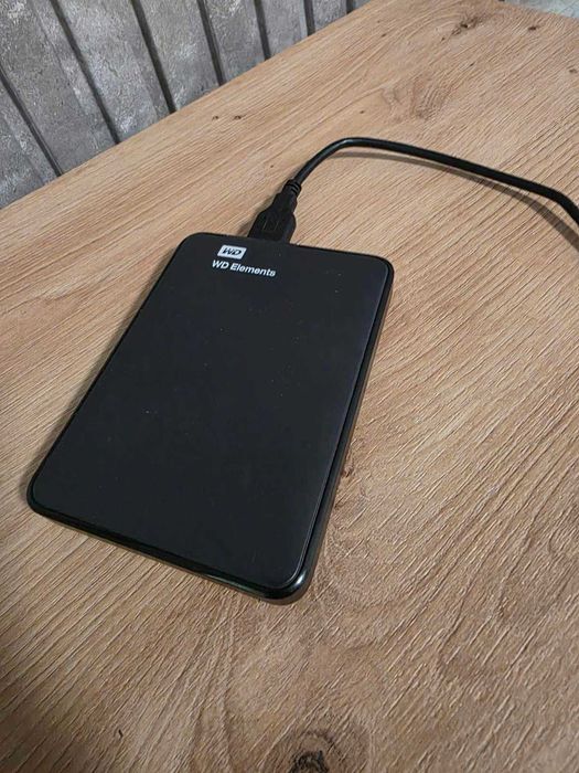 Външен хард диск WD Elements Portable 500 GB, 2.5", USB 3.0, Черен