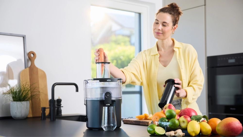 Соковыжималка центробежная BRAUN SJ5000WH/BK