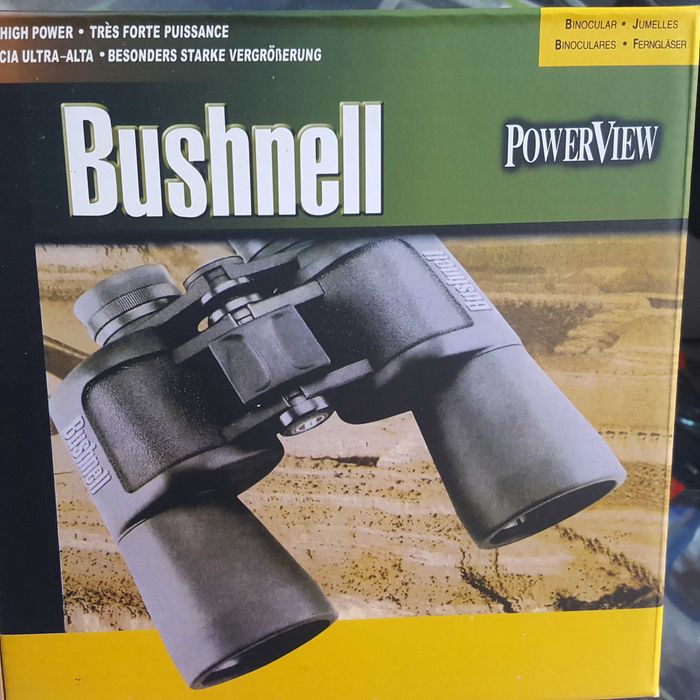 Бинокъл Bushnell 20 х 50 Водоустойчив и Удароустойчив НОВИ