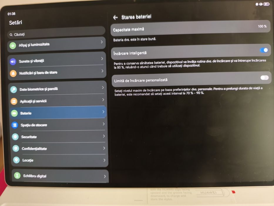Huawei MatePad Pro 12.2 2025 – PaperMatte Edition, ca nouă.