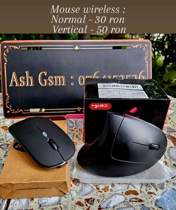 Mouse wireless ( normal si vertical )