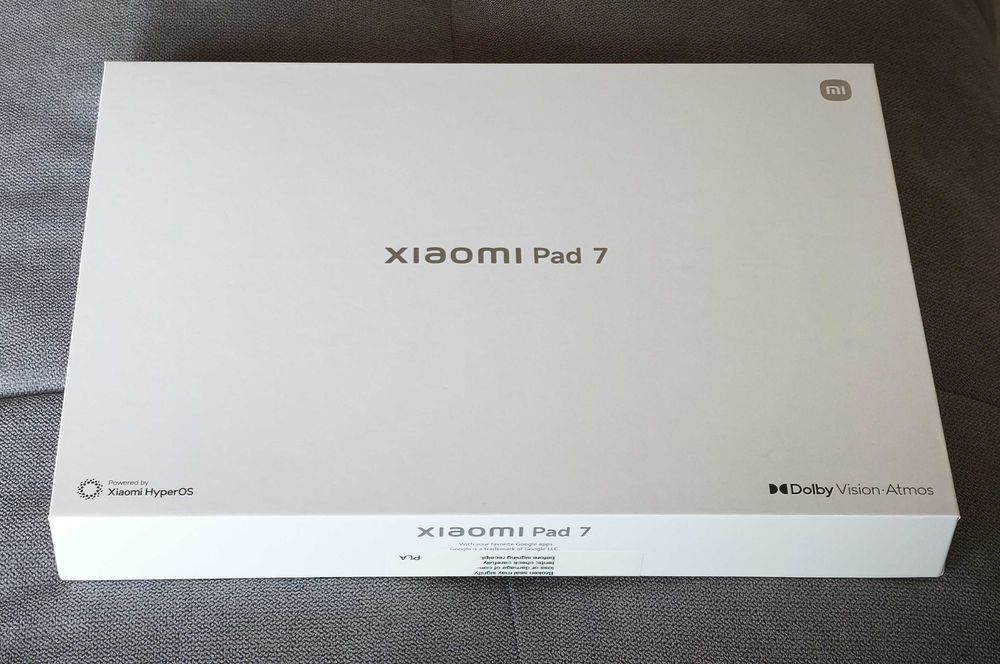 Таблет Xiaomi Pad 7, 8GB/128GB, сив, неразопакован, с гаранция