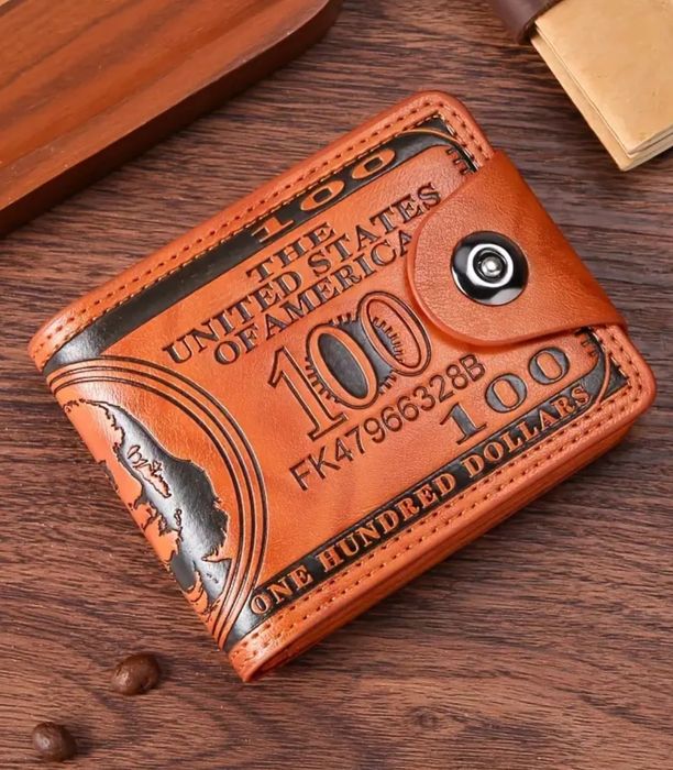 Portofel barbati model USA American Dolar , piele ecologica