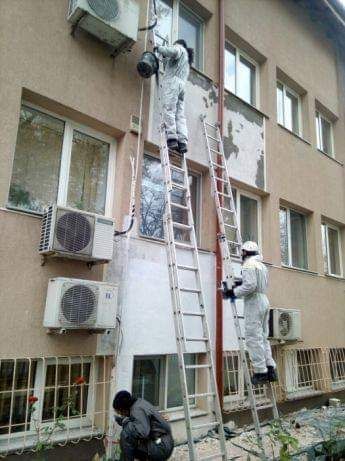 Decopertare tencuiala / reparatie fatada