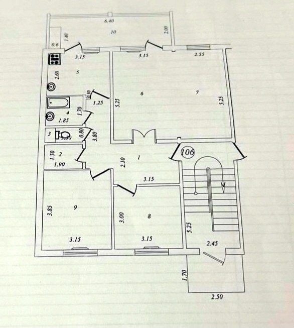 Куйлюк5 4-х комнатная 91м2‼️Метро Киёт