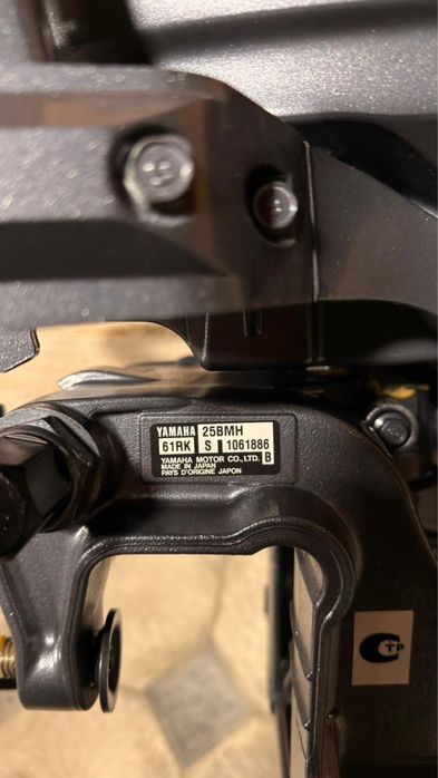 YAMAHA мотор 25 лодочный