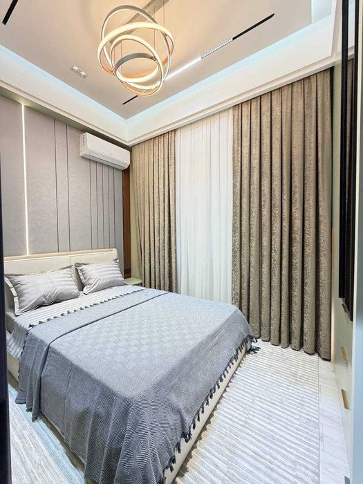 3-комнатная квартира 62 м2 с евроремонтом в ЖК New Life, Махтумкули