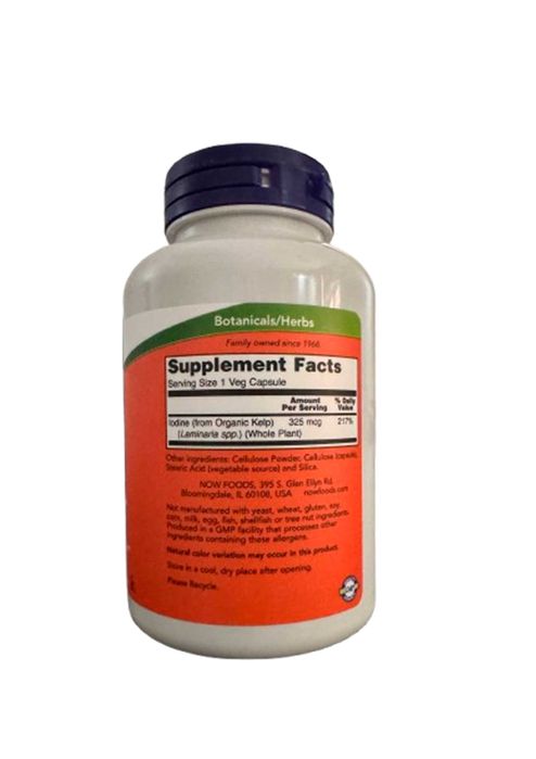 NOW Foods, Kelp, 325 mkg, 250 ta