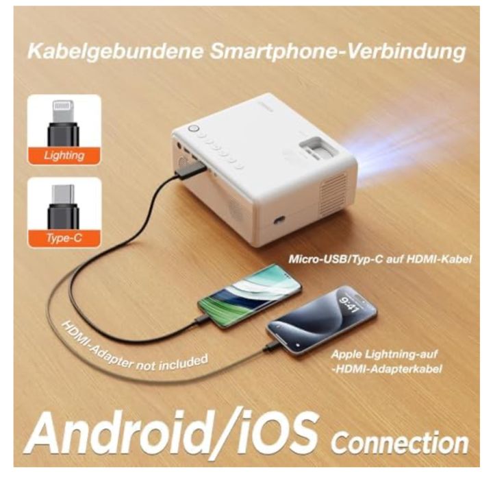 Videoproiector iZeeker, 1080P -NOU!