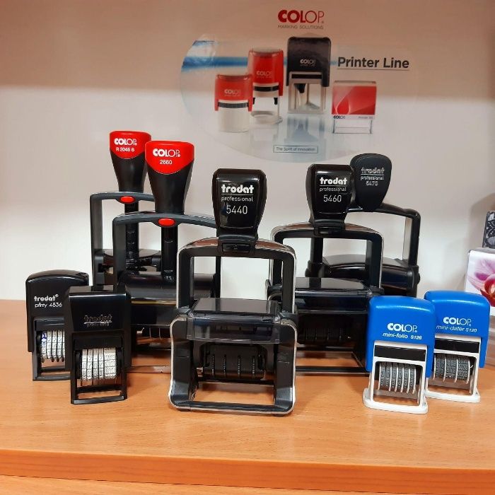 Печати, штампы, датеры банковские, нумераторы. Изготовим с гарантией