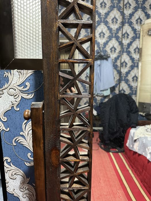 Зеркало классического иранского дизайна ручной работы с ящиком.