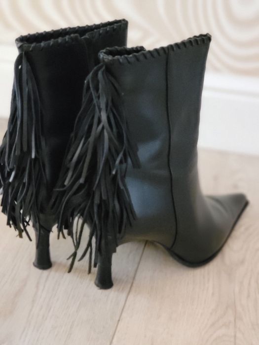 Полусапожки, размер 38, кожа