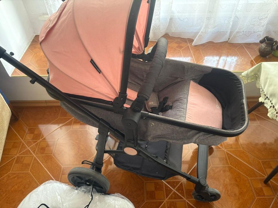 Комбинирана количка 2в1 kinderkraft със сгъваем кош