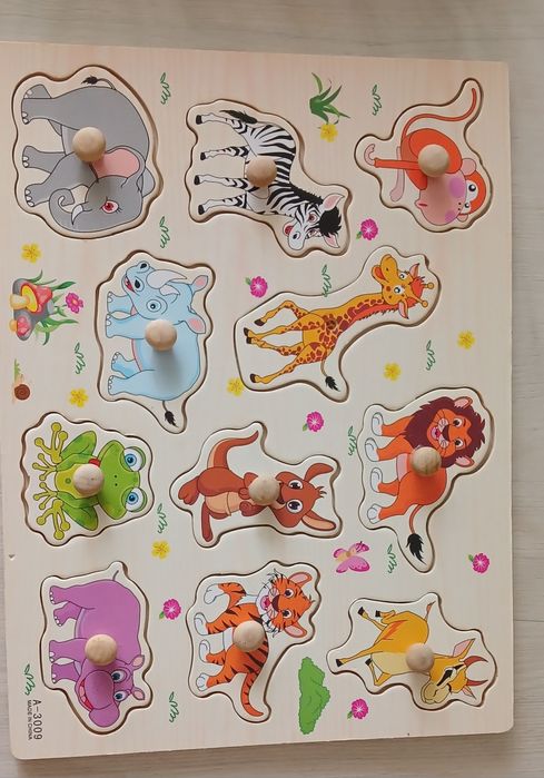 Деревянные развивающие игрушки