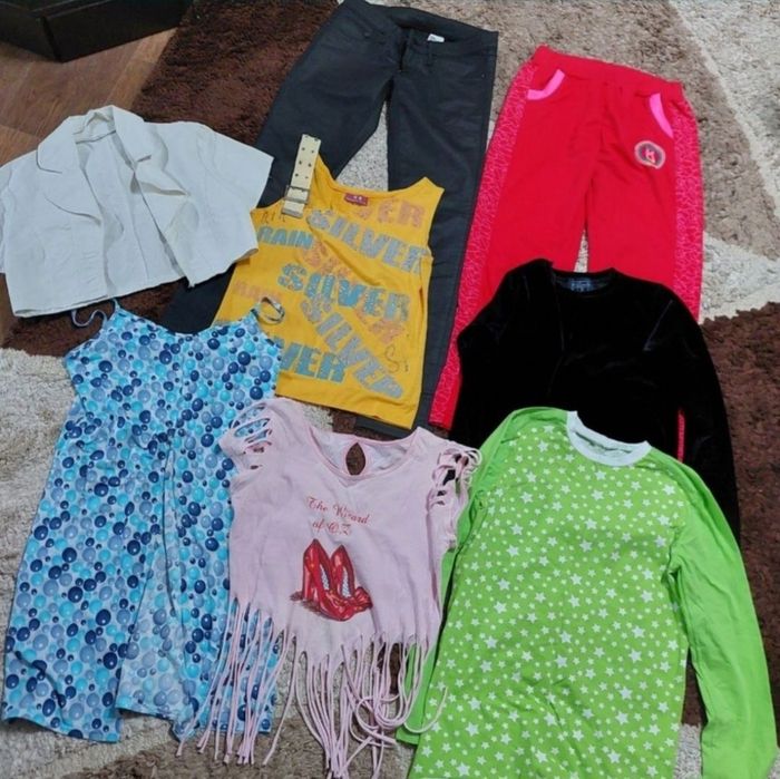 Вещи на девочку 10-13 лет