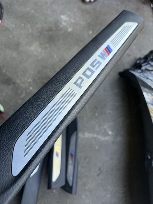 Вътрешни прагове bmw x5 f15 m50d бмв х5 ф15 м50д лайстни на прагове