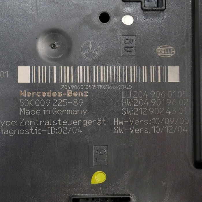 SAM модул Mercedes-Benz C-Class 204 (W/S/C) 2007-2014 ID:148214