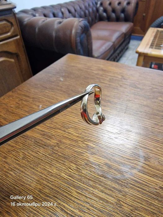 Златен Пръстен с Рубин  -Заложна къща Галерия 65